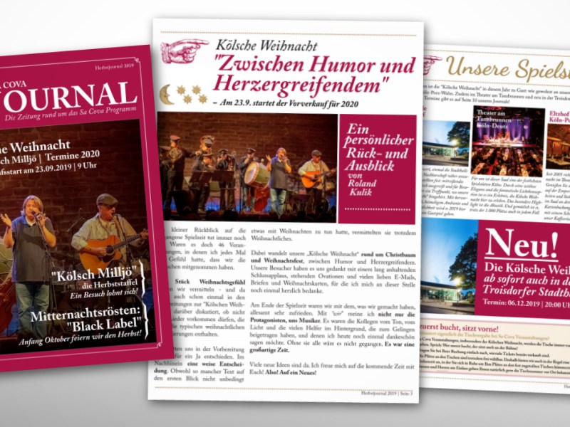 Die Weihnachts-Ausgabe 2018: zum Durchlesen und Herunterladen